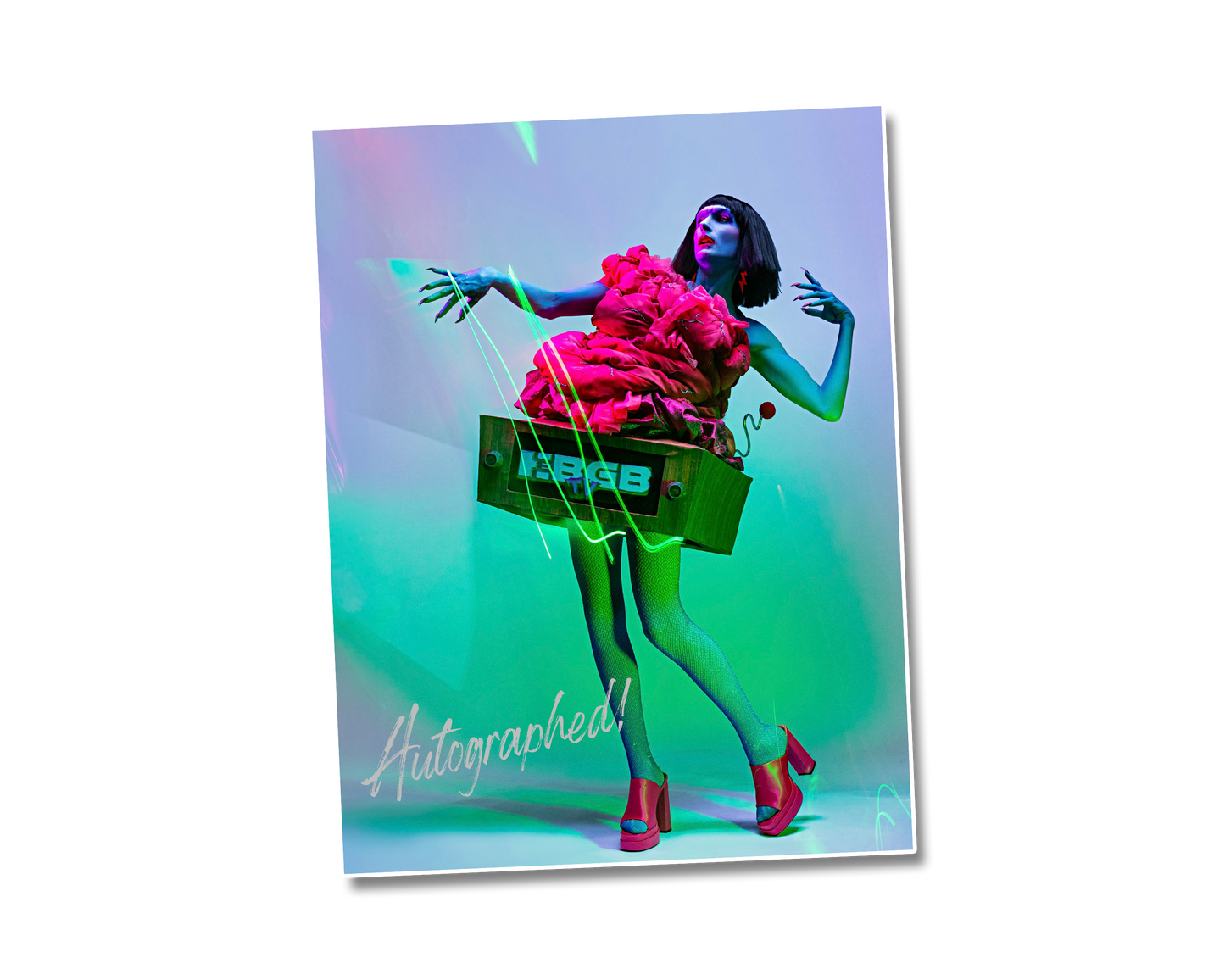 HeBGB TV Monster Girl Box Print